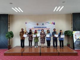 PERPUSDES BALAI PINTAR SABET JUARA III DIAJANG LOMBA PERPUSTAKAAN UMUM TINGKAT DI. YOGYAKARTA